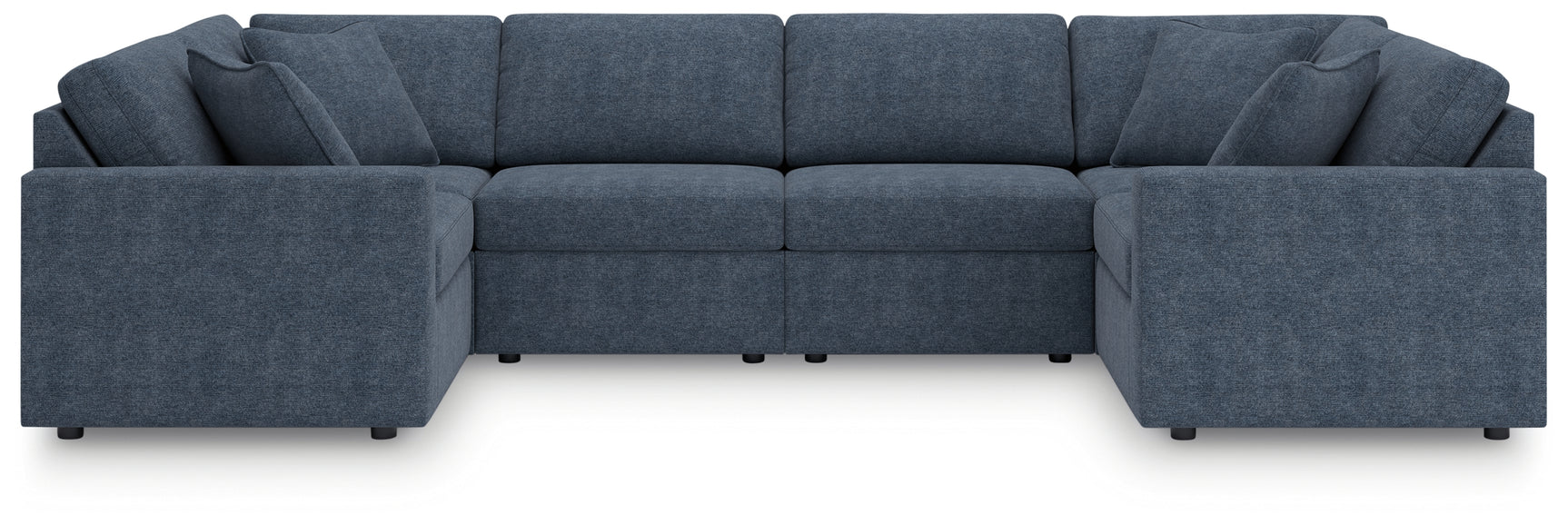 main view of Modmax Ink Performance Fabric,Next-Gen Nuvella™ 6-Piece Sectional sectional sofa
