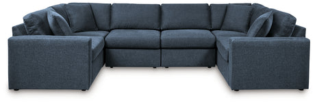 side profile of Modmax Ink sectional sofa