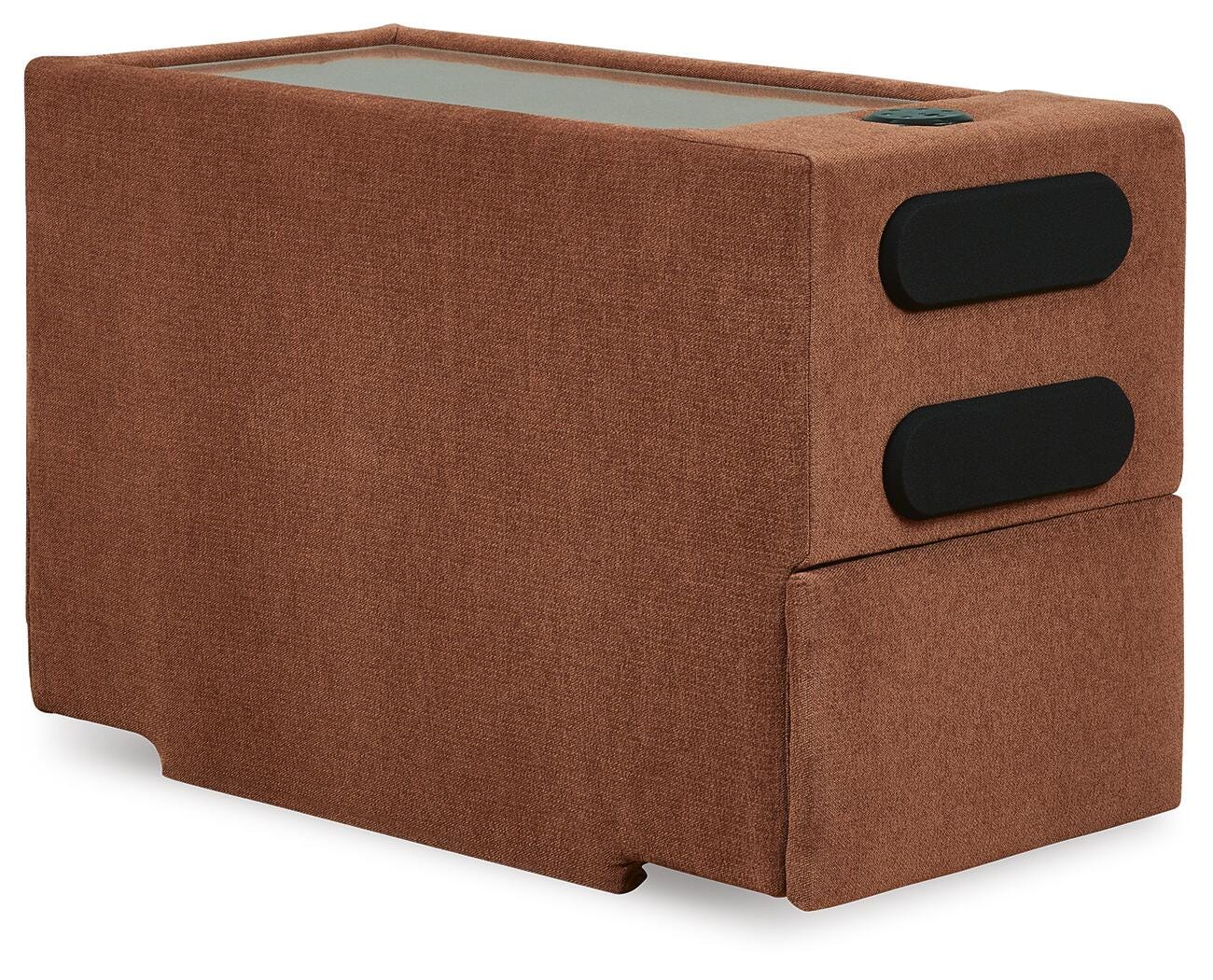Modmax Spice Performance Fabric,Next-Gen Nuvella™ 5-Piece Double Chaise with Audio Consoles - image 3