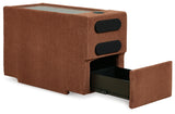 Alternate angle showing Modmax Spice Sectional ottoman