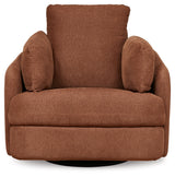 Modmax Spice Nuvella swivel glider recliner side profile