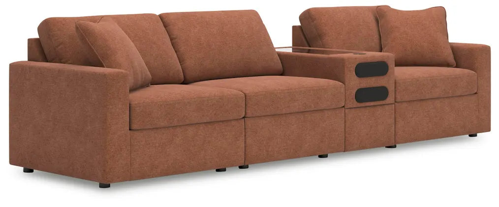 Modmax Spice Nuvella® 4-Piece Sectional Sofa