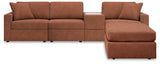 Modmax Spice 4-Piece Sectional sofa with ottoman main view