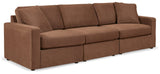 Living room scene with Modmax Spice Sectional Sofa