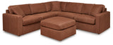 Modmax Spice 5-Piece Sectional Sofa with Ottoman side profile