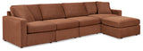 Modmax Spice 4-Piece Sectional sofa with ottoman main view