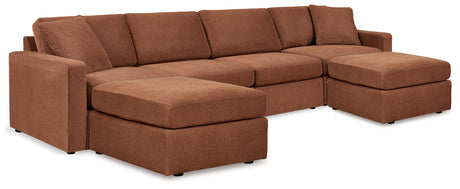Modmax Spice 4-Piece Sectional sofa with ottoman main view