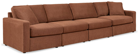 Modmax Spice 4-Piece Sectional sofa with ottoman main view