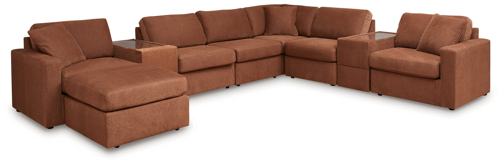 Modmax Spice 8-Piece Sectional Sofa with Ottoman main view