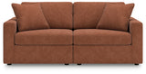Close detail view of Modmax Spice Sofa and Loveseat cushions