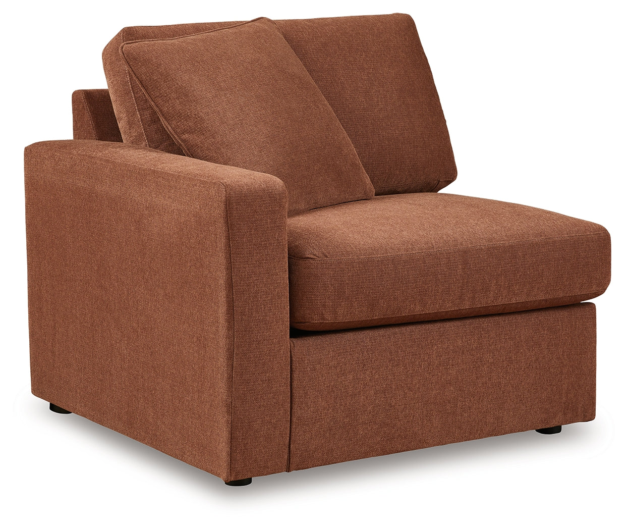 detail view of Modmax Spice Performance Fabric,Next-Gen Nuvella™ 6-Piece Sectional sectional sofa