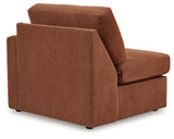 room scene with sectional sofa and decor
