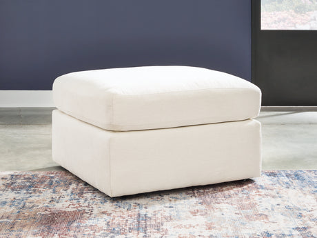 Close-up detail of Modmax Oyster sectional sofa armrest