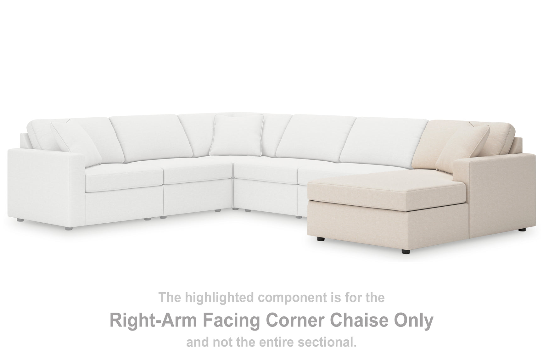 Close-up detail of sectional armrest with audio console
