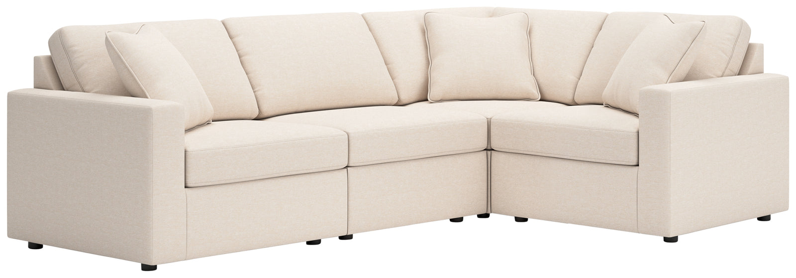 main view of Modmax Oyster 4-Piece Sectional sectional sofa