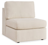room view of Modmax Oyster Performance Fabric Next-Gen Nuvella™ 5-Piece Sectional sectional sofa