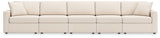 Side angle of Modmax Oyster 5-Piece sectional sofa