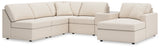 Living room setting showing full sectional with chaise