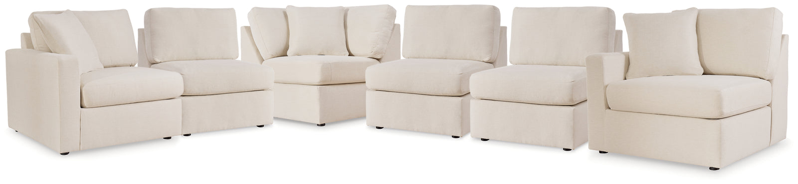 main view of Modmax Oyster 6-Piece Sectional sectional sofa