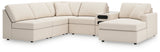 Detailed shot of sectional sofa cushion and fabric texture