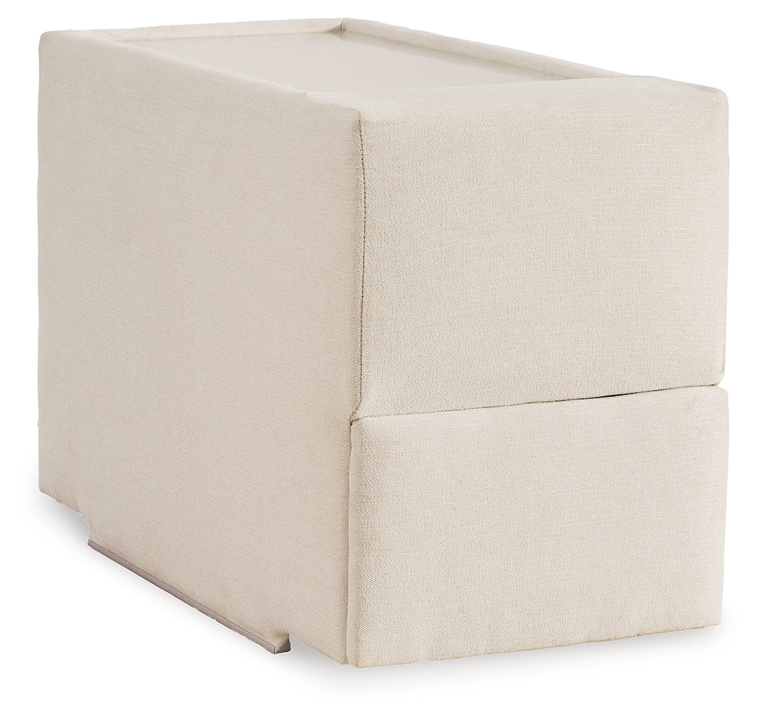 main view of Modmax Oyster Nuvella® 5-Piece Sectional sectional sofa