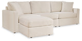 side view of Modmax Oyster sectional sofa