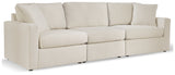 Detailed shot of Modmax Oyster Sofa and Loveseat armrest