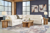 room view of Modmax Oyster Nuvella® 5-Piece Sectional sectional sofa