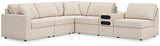 Detail of cushion on Modmax oyster sectional