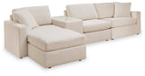 Modmax Oyster 4-Piece Sectional with Ottoman - image 2