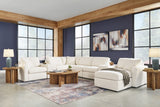 Modmax Oyster 4-Piece Sectional Sofa with Ottoman front angle view