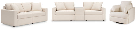 Side view of Modmax oyster recliner