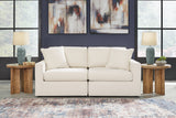 Reclining sofa in Modmax oyster set