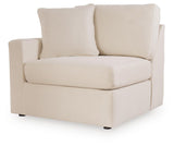 Modmax Oyster Performance Fabric,Next-Gen Nuvella™ 5-Piece Sectional - image 13