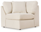 detail view of Modmax Oyster Performance Fabric Next-Gen Nuvella™ 7-Piece Sectional sectional sofa
