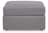 Modmax Oversized Accent Ottoman head-on view