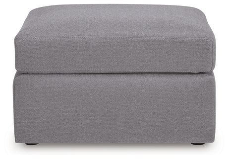 Modmax Oversized Accent Ottoman head-on view