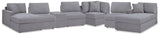 Modmax Granite 7-Piece Sectional Sofa side view