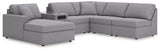 main view of Modmax granite sectional sofa