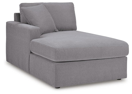 Modmax Granite Performance Fabric,Next-Gen Nuvella™ 5 Piece Sectional with Audio Console - image 2