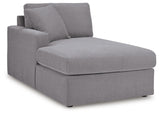 Modmax Granite Performance Fabric,Next-Gen Nuvella™ 8-Piece Sectional with Audio System and Chaise - image 2