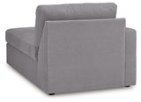 Modmax Granite Performance Fabric,Next-Gen Nuvella™ 5 Piece Sectional with Audio Console - image 3