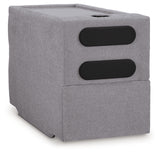 angled view of Modmax Sectional Sofa highlighting reversible cushions
