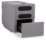 room view of Modmax Granite Performance Fabric,Next-Gen Nuvella™ 3-Piece Sectional sectional sofa