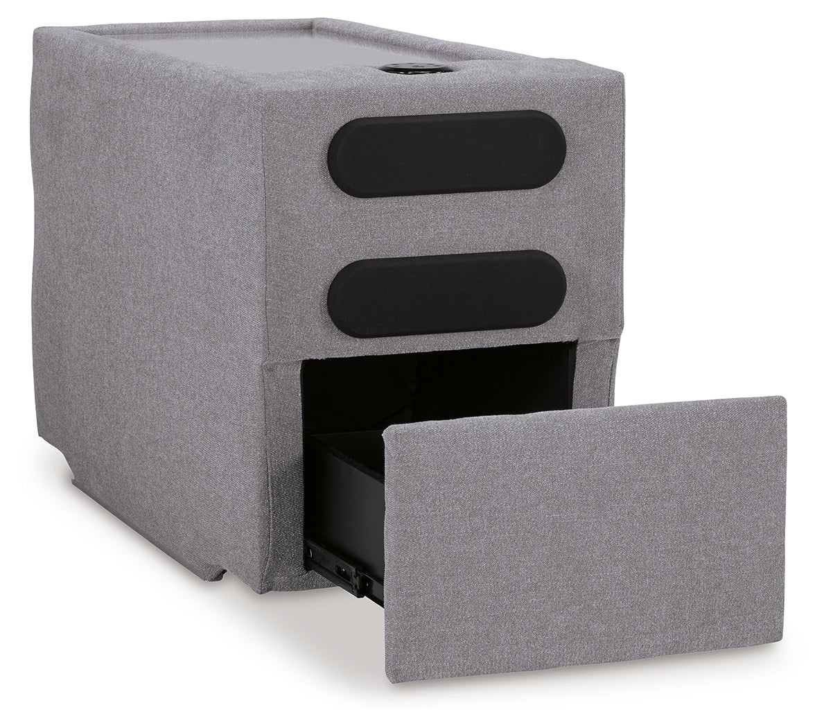 room view of Modmax Granite Performance Fabric,Next-Gen Nuvella™ 3-Piece Sectional sectional sofa