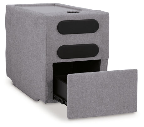 Open angle main view Modmax Granite sectional sofa