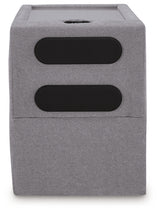 detail view of Modmax Granite Performance Fabric,Next-Gen Nuvella™ 3-Piece Sectional sectional sofa