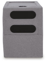 Modmax Granite Performance Fabric,Next-Gen Nuvella™ 5 Piece Sectional with Audio Console - image 8