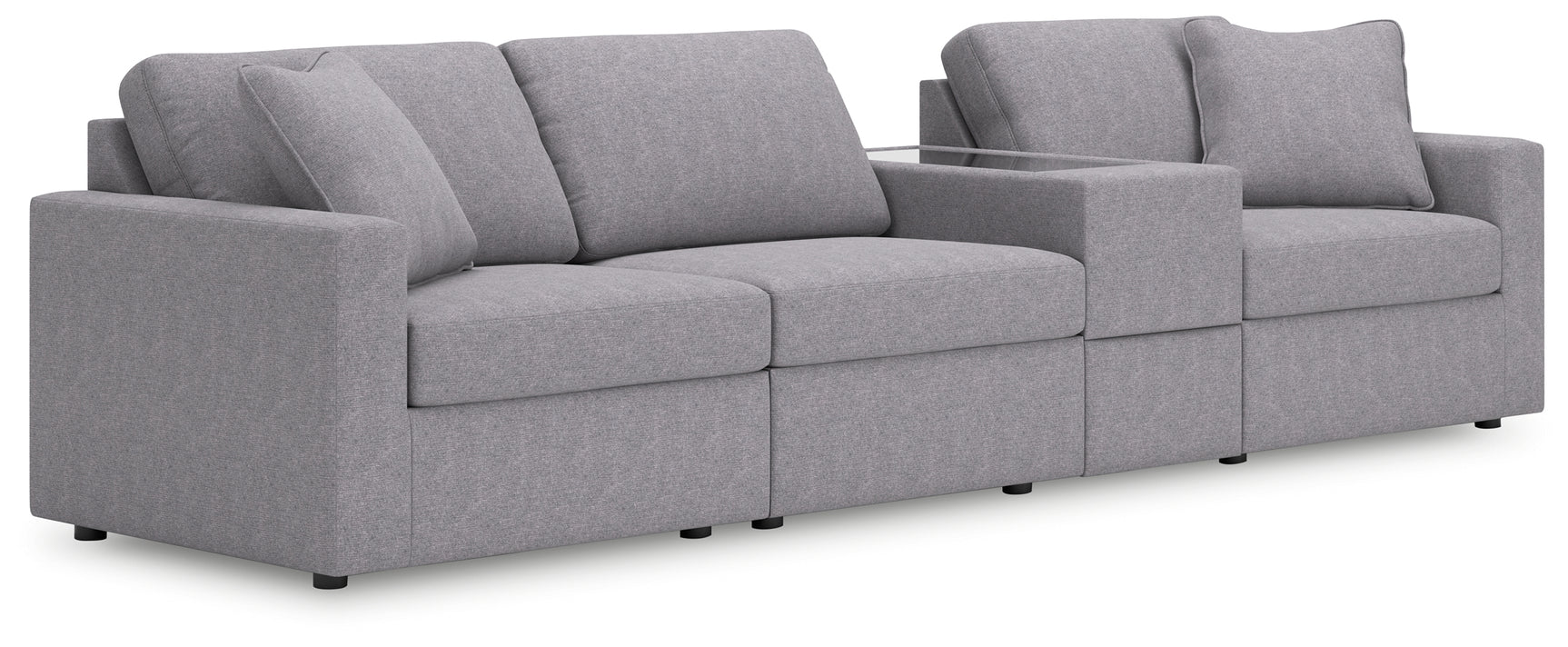 Room perspective view of Modmax Granite Next-Gen Nuvella sectional