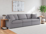 Room view of Modmax Granite 3-Piece Sectional Sofa in living space
